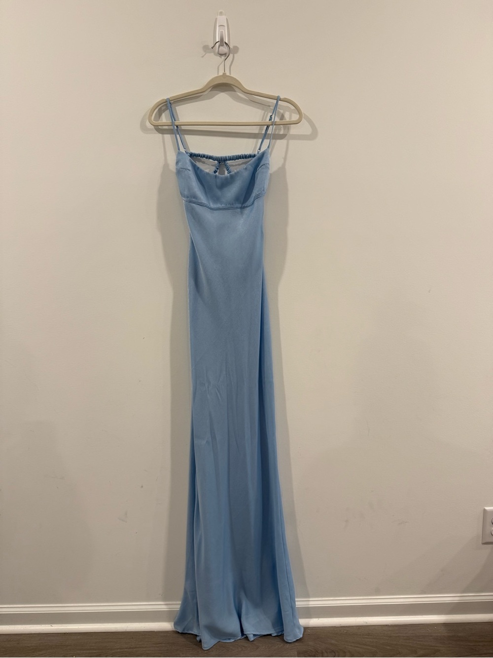 Lucy in the Sky Sky Blue Spaghetti Strap Maxi Dress